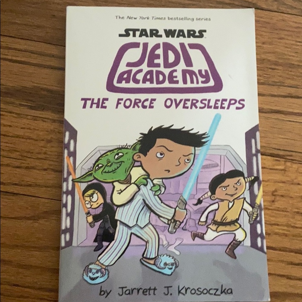 Star Wars Jedi academy the force oversleeps book